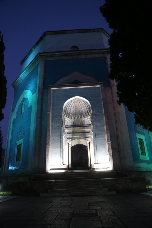 Foto - Yeşil Türbe'den eşsiz görüntüler