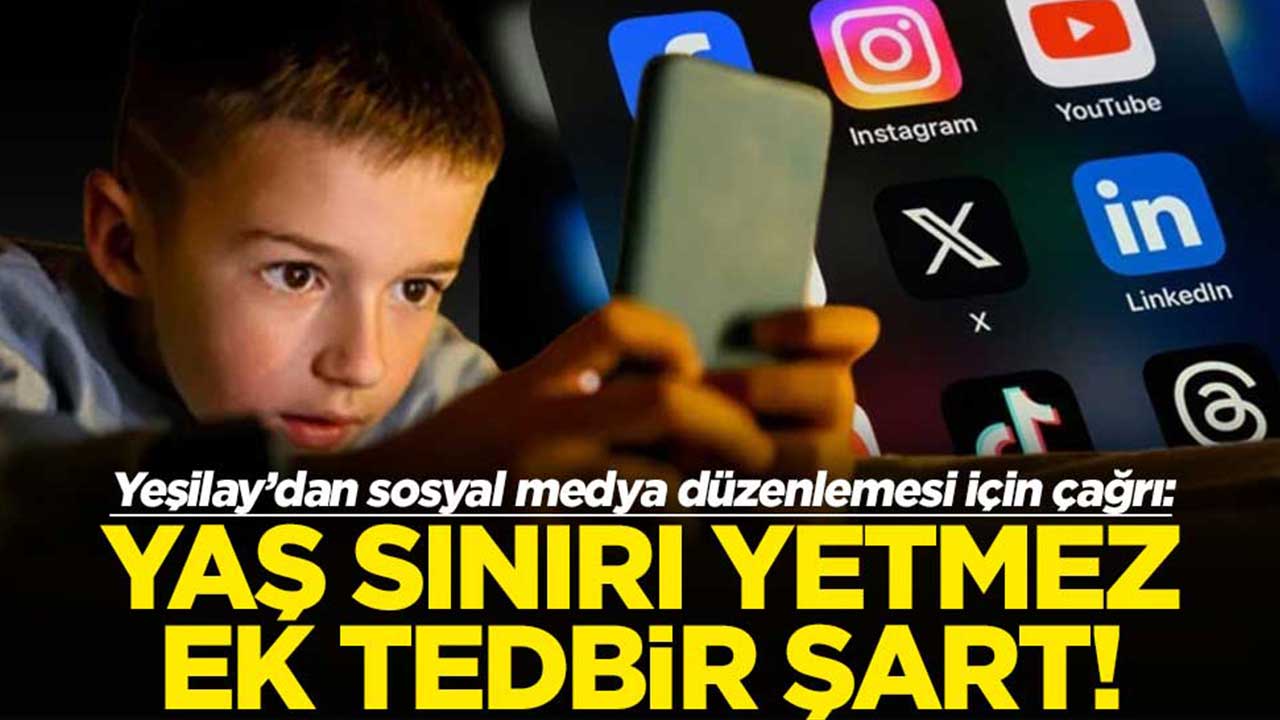 Yeşilay’dan sosyal medya düzenlemesi için çağrı: Yaş sınırı yetmez ek tedbir şart!