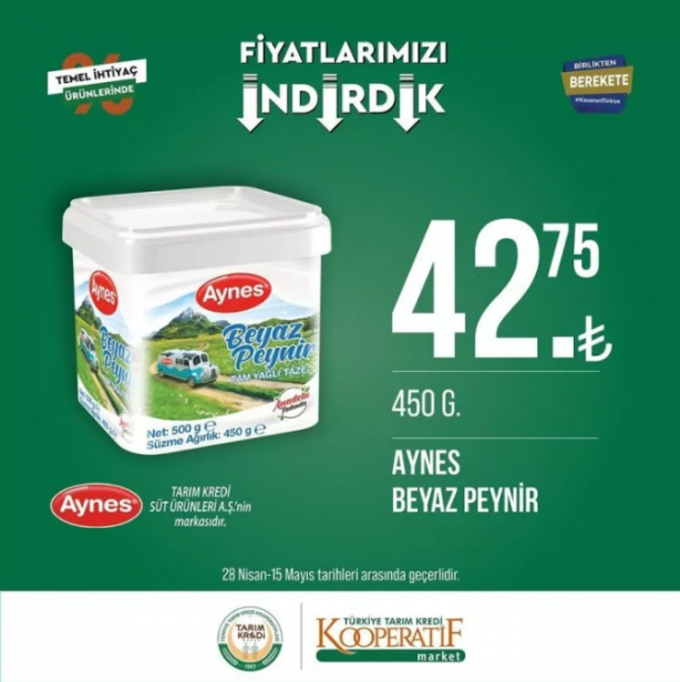 Foto - Yetişen alıyor! Tarım kredi marketleri indirimli ürünler listesi paylaştı