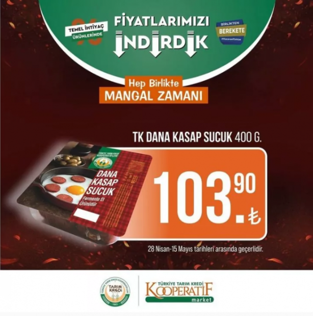 Foto - Yetişen alıyor! Tarım kredi marketleri indirimli ürünler listesi paylaştı