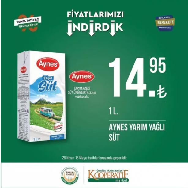 Foto - Yetişen alıyor! Tarım kredi marketleri indirimli ürünler listesi paylaştı