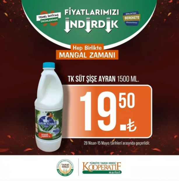 Foto - Yetişen alıyor! Tarım kredi marketleri indirimli ürünler listesi paylaştı