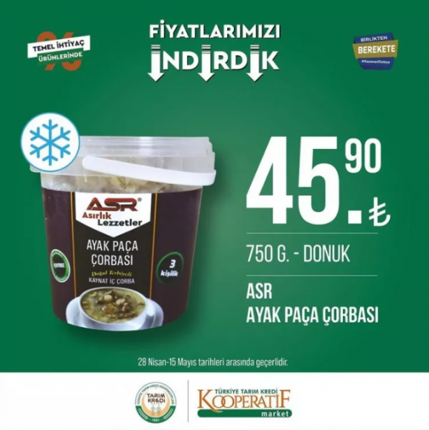 Foto - Yetişen alıyor! Tarım kredi marketleri indirimli ürünler listesi paylaştı