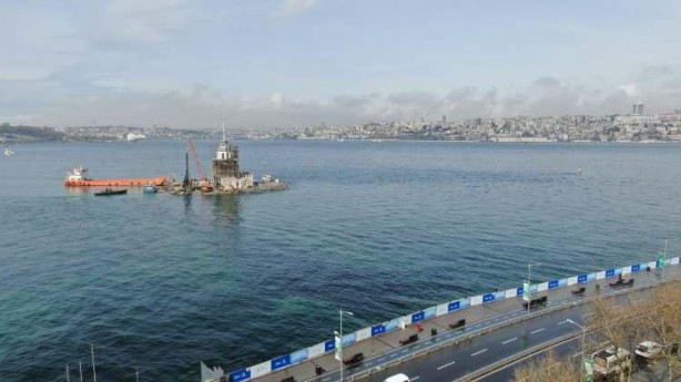 Foto - Yıkıldı diyenlere... Kız Kulesi'nde kubbe ortaya çıktı