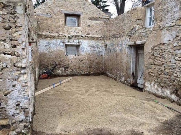 Foto - Yıkıntı binayı satın alıp bakın ne hale getirdi!