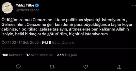 Foto - Yıldız Tilbe vasiyetini Türkiye'ye duyurdu! Sosyal medya yıkıldı