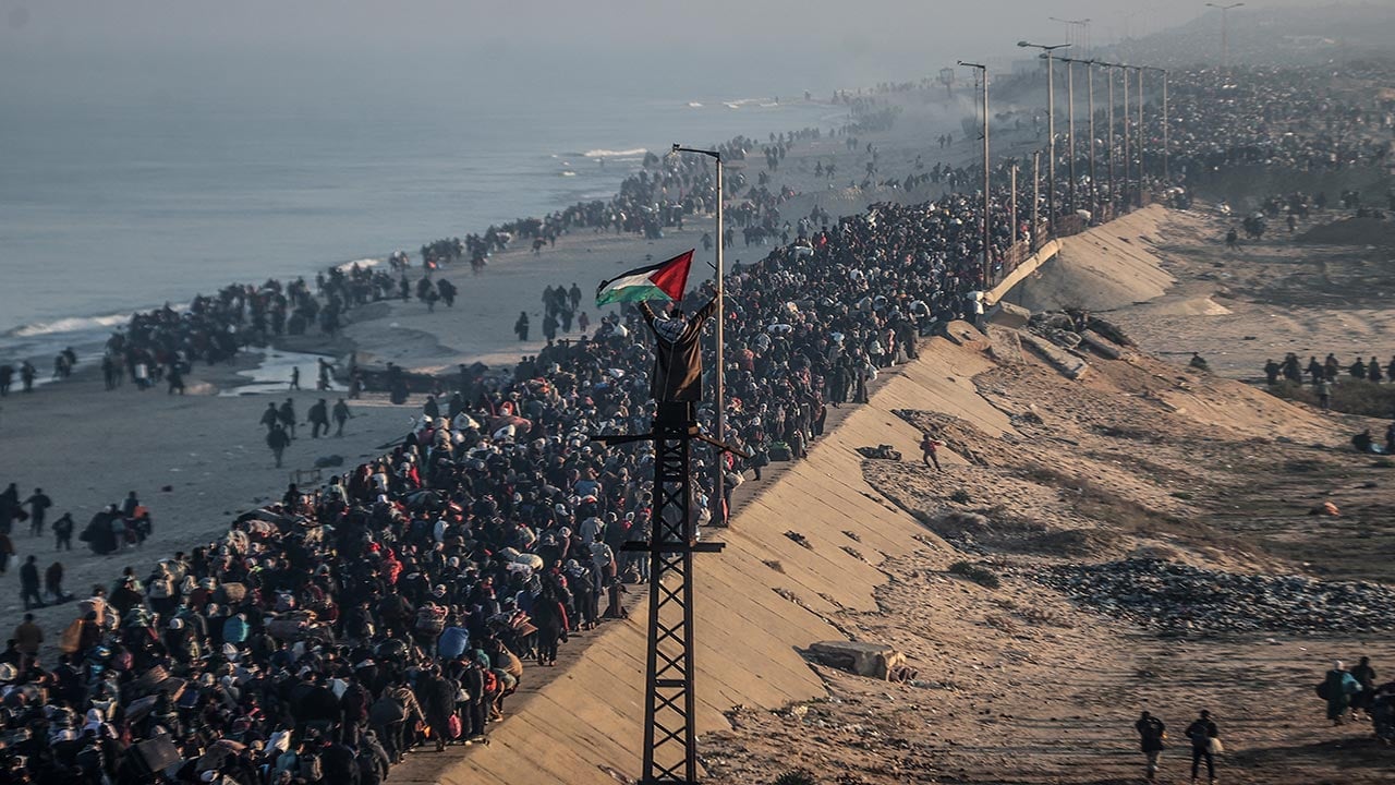 Yılın acı fotoğrafları! Gazze’deki sistematik silah açlık