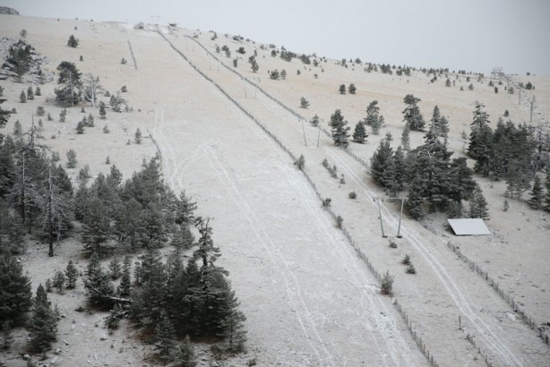 Foto - Yılın ilk karı düştü! Akşam saatlerine kadar devam edecek!