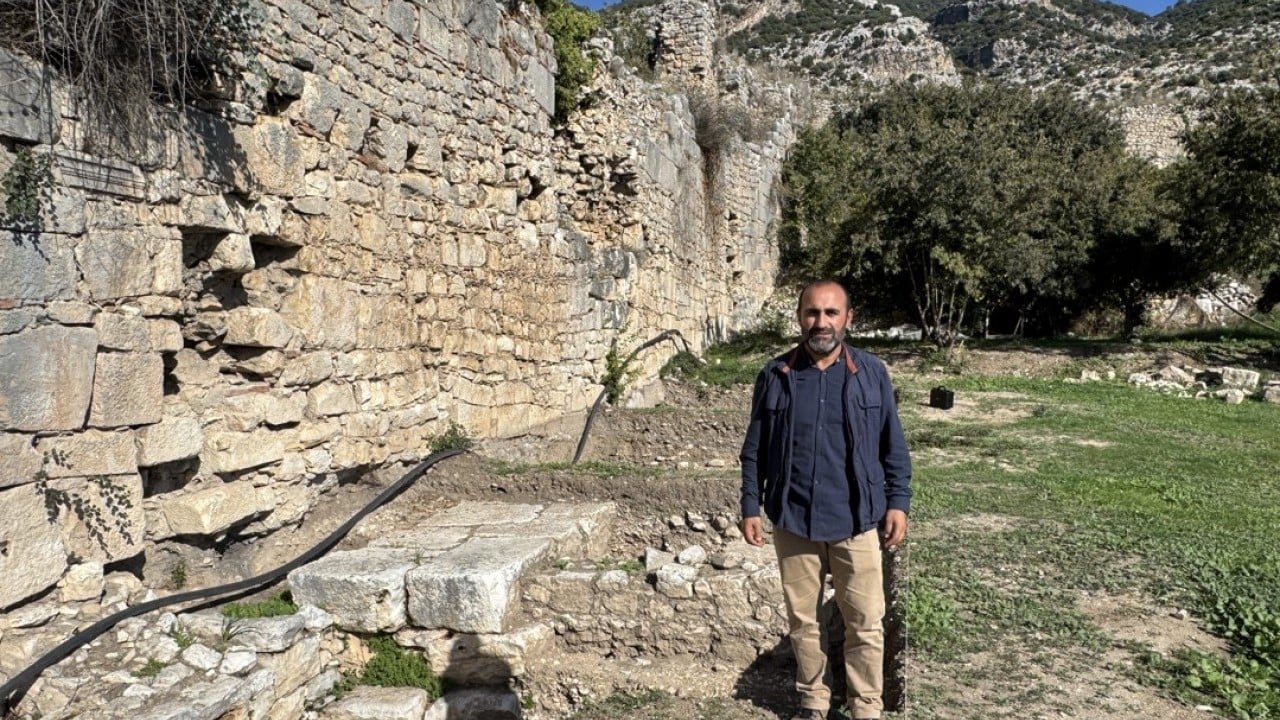 Yıllardır aranıyordu! Limyra Antik Kenti'nde Zeus Tapınağı bulundu
