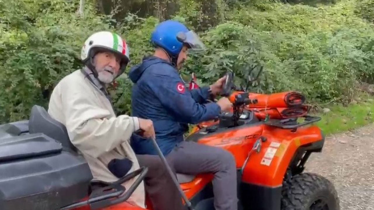 Foto - Yıllardır mağarada yaşıyordu! 83 yaşındaki babası kilometrelerce yol gelip oğlunu aldı 