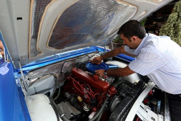 Foto - Yıllardır samanlıkta bekleyen Chevrolet'in son hali