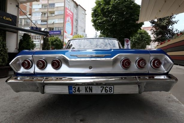 Foto - Yıllardır samanlıkta bekleyen Chevrolet'in son hali