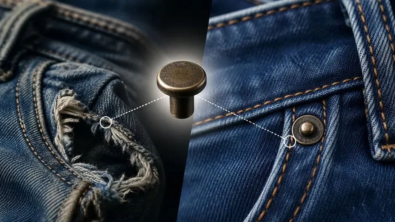  Yıllardır süs sanılıyordu! Kot pantolonların ceplerindeki o minik metaller bakın ne işe yarıyormuş...