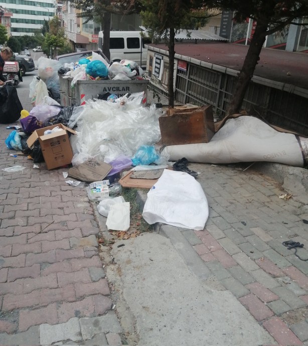 Foto - Yine CHP, yine çöp! 