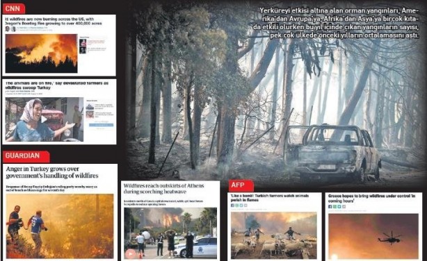 Yine şeytanlık peşindeler! Dünya yanarken Batı medyasından iki yüzlü, 'Türkiye' manşetleri!