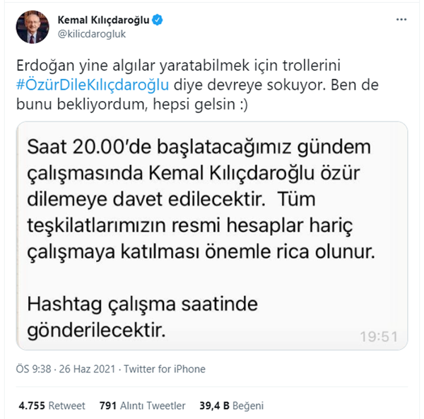 Foto - YKS sınavına giren milyonlarca öğrenciden Kemal Kılıçdaroğlu'na 1 TL'lik manevi tazminat davası!