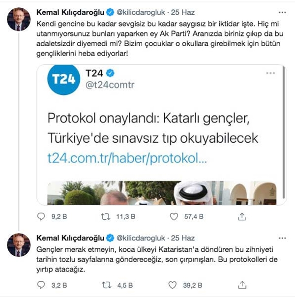 Foto - YKS sınavına giren milyonlarca öğrenciden Kemal Kılıçdaroğlu'na 1 TL'lik manevi tazminat davası!