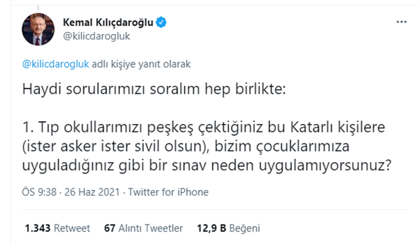 Foto - YKS sınavına giren milyonlarca öğrenciden Kemal Kılıçdaroğlu'na 1 TL'lik manevi tazminat davası!