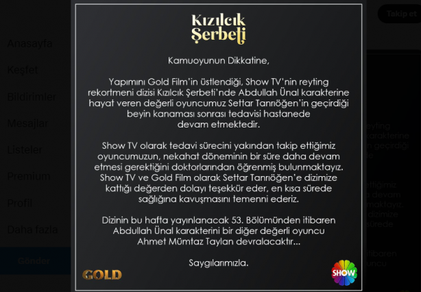 Foto - Yoğun bakımda olan Kızılcık Şerbeti'nin 'Abdullah Bey'ine büyük ayıp