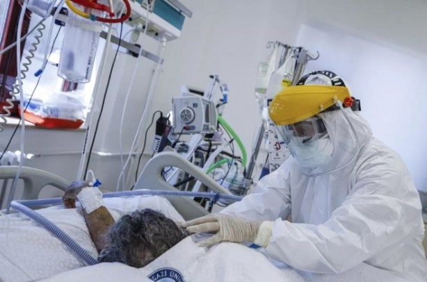 Foto - Yoğun bakımları yüzde 100 dolu olan hastaneden korkutan görüntüler