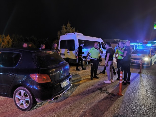 Foto - Yok artık! Alkollü sürücü uygulama noktasında kaza yaptı