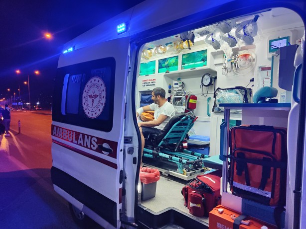 Foto - Yok artık! Alkollü sürücü uygulama noktasında kaza yaptı