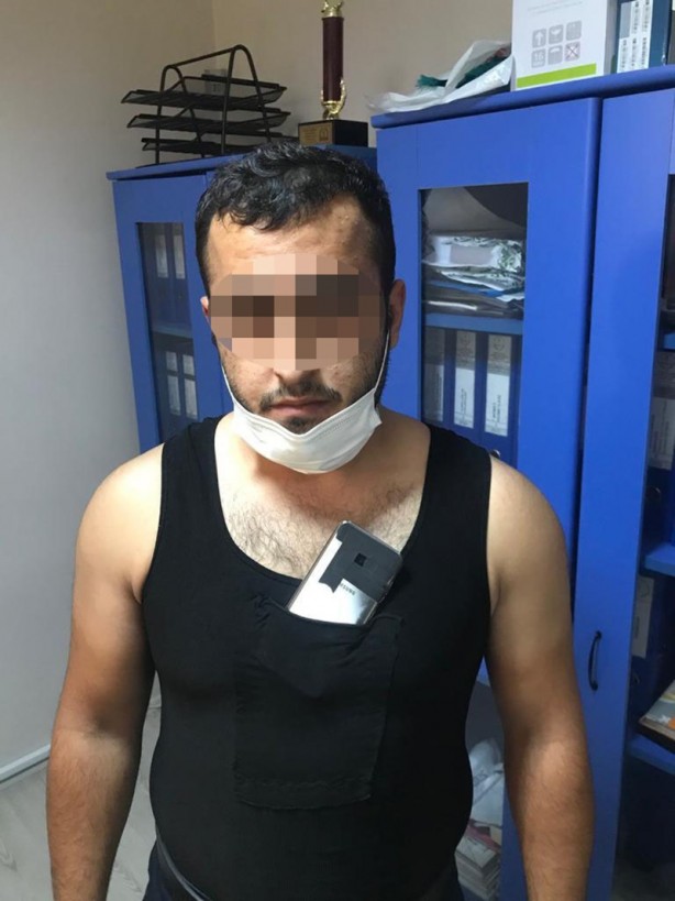 Foto - Yok artık! Bakın ehliyet sınavına nasıl girdi