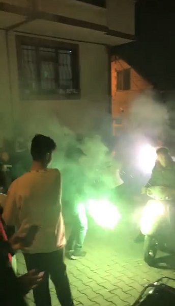 Foto - Yok artık daha neler! Asker eğlencesinde korku dolu anlar