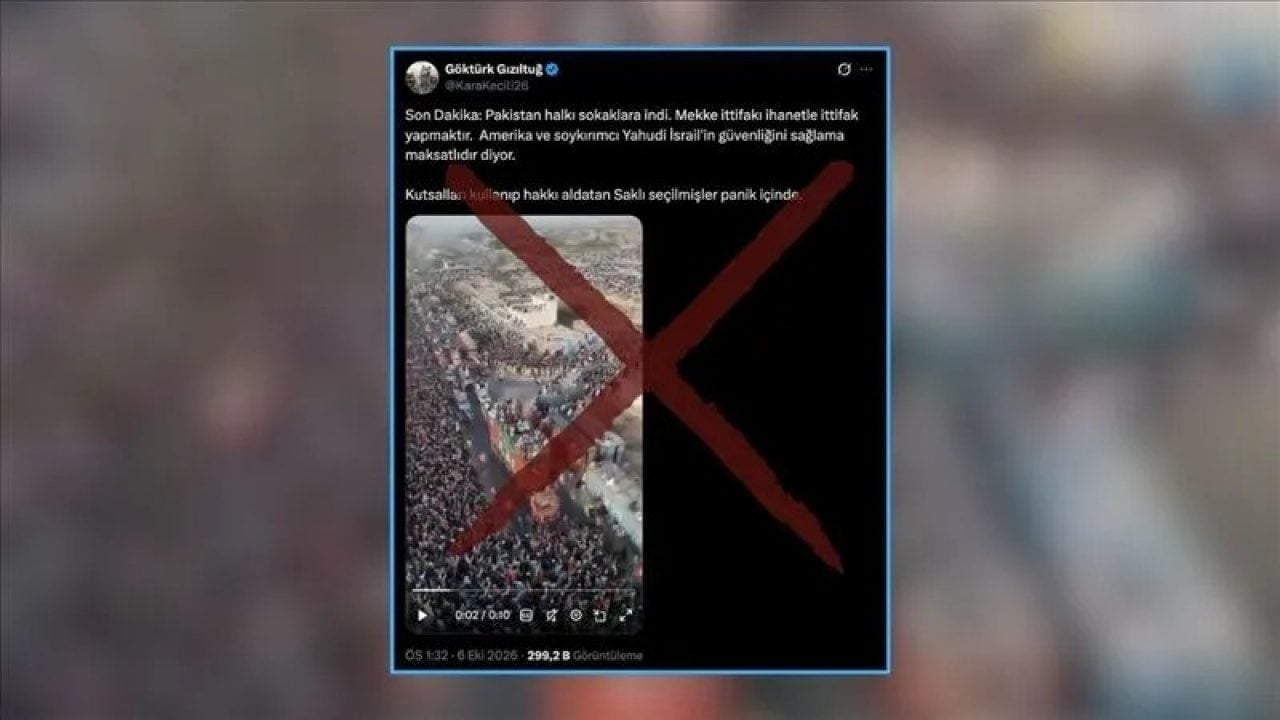 Foto - Yok artık: 'Pakistan'da Mekke Anlaşması protesto edildi' diye servis edilen görüntülere bakın