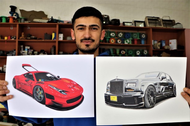 Yok böyle yetenek! Görenler bilgisayar çıktısı sanıyor