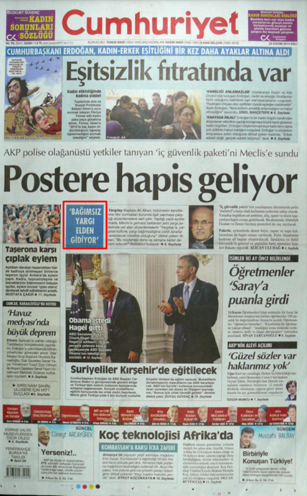 Foto - Yok öyle bir Türkiye artık bunu kafanıza sokun! Sözcü İsrail uşaklığı uğruna kıvırdıkça kıvırdı ama nafile