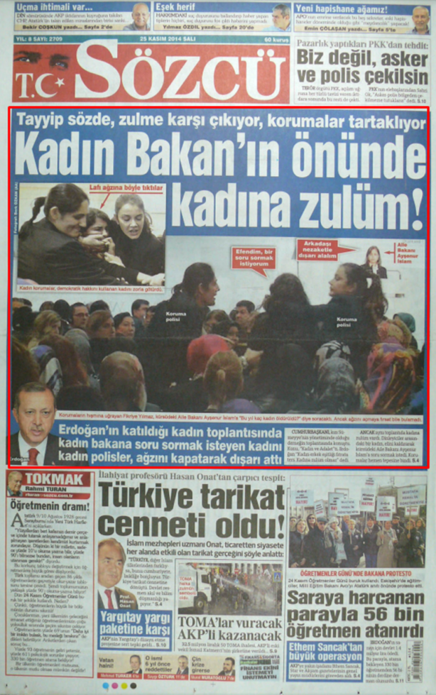 Foto - Yok öyle bir Türkiye artık bunu kafanıza sokun! Sözcü İsrail uşaklığı uğruna kıvırdıkça kıvırdı ama nafile
