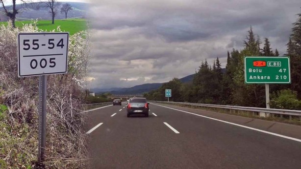 Foto - Yol kenarındaki beyaz levhalar ne işe yarar?