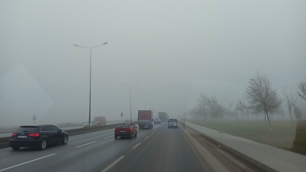 Foto - Yola çıkacaklar dikkat! 5 metreden ötesi görülmüyor