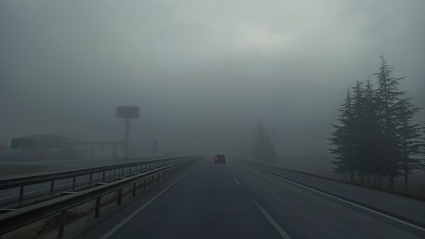 Foto - Yola çıkacaklar dikkat! 5 metreden ötesi görülmüyor