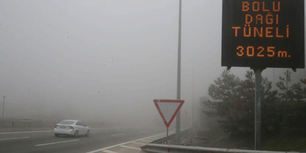Foto - Yola çıkacaklar dikkat! Bolu Dağı'nda etkili oluyor