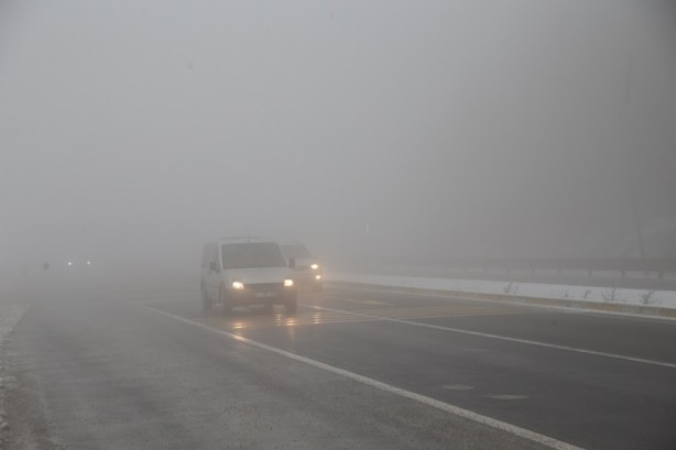 Foto - Yola çıkacaklar dikkat! Göz gözü görmüyor