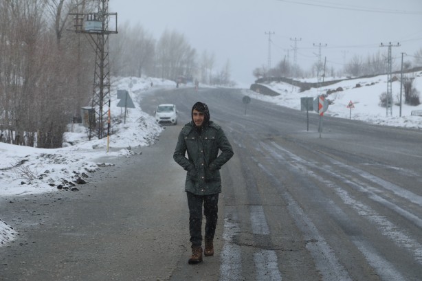 Foto - Yola çıkacaklar dikkat! Kar yağışı etkili oluyor