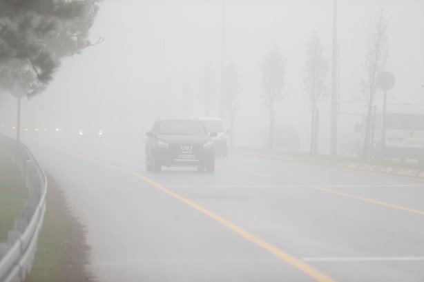 Foto - Yola çıkacaklar dikkat! Sis etkili olmaya başladı