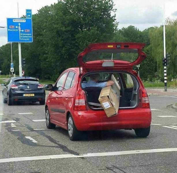 Foto - Yollardan tuhaf görüntüler