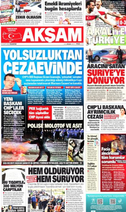 Foto - Yolsuzluktan Tutuklanmıştı! Hangi gazete haberi nasıl verdi? İşte akılalmaz manşetler