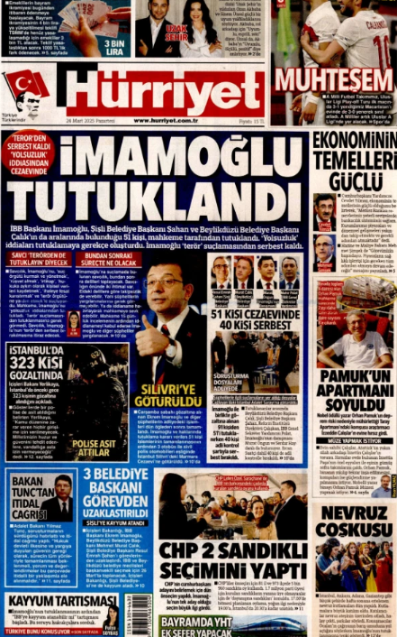 Foto - Yolsuzluktan Tutuklanmıştı! Hangi gazete haberi nasıl verdi? İşte akılalmaz manşetler