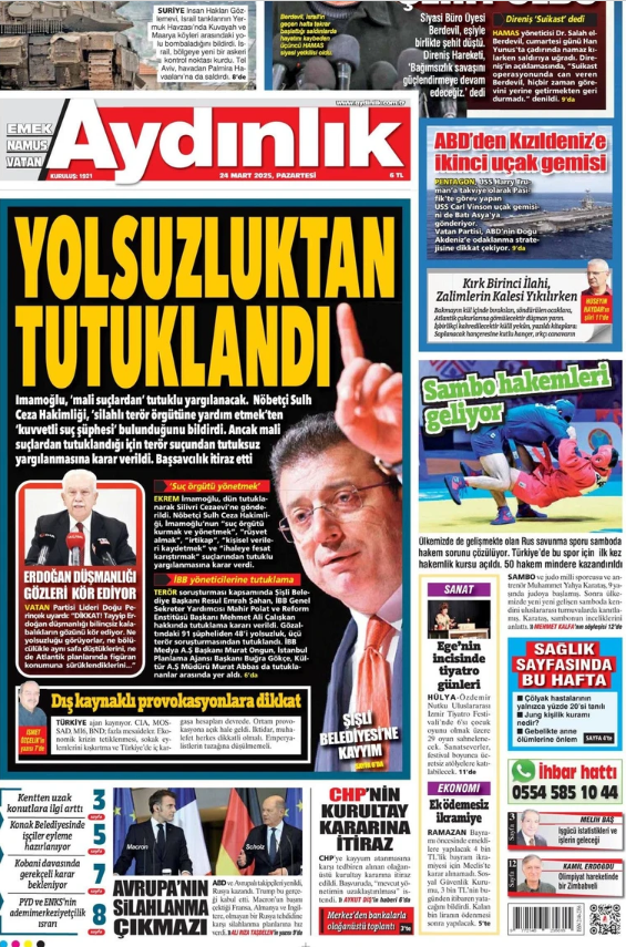 Foto - Yolsuzluktan Tutuklanmıştı! Hangi gazete haberi nasıl verdi? İşte akılalmaz manşetler