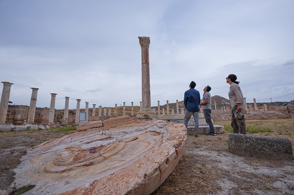 Foto - Yorgan gibi üzeri örtülmüş! Tripolis Antik Kenti’nin hikayesi herkesi şaşırttı