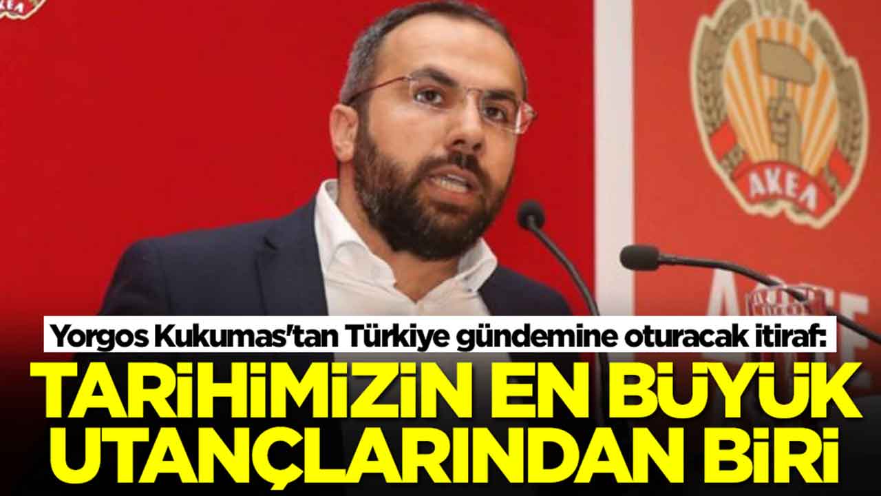 Yorgos Kukumas'tan Türkiye gündemine oturacak itiraf: Tarihimizin en büyük utançlarından biri