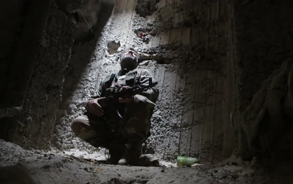 Foto - YPG/PKK'nın 12 kilometrelik tüneldeki konteynır odası ortaya çıktı