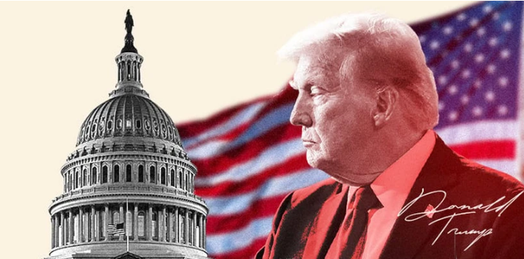 Foto - Yukarı bakma! Trump geldi uçaklar bir bir düşmeye başladı