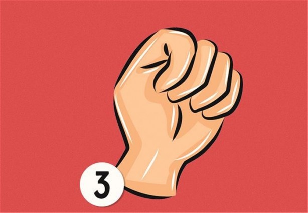 Foto - Yumruğunuzu nasıl sıkıyorsunuz, hiç dikkat ettiniz mi?