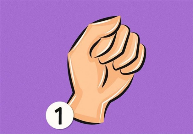 Foto - Yumruğunuzu nasıl sıkıyorsunuz, hiç dikkat ettiniz mi?