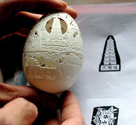  Yumurta kabuğunda muhteşem sanat!